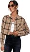 verdusa womens shoulder overshirt multicolored women's clothing for coats, jackets & vests logo