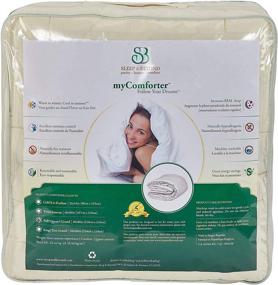 img 2 attached to Sleep Beyond 86 Inch Washable Comforter Bedding