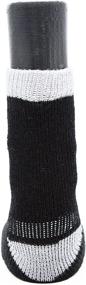 img 2 attached to Enhanced Traction Socks for Dogs - Woodrow 🐾 Wear Power Paws Advanced, Black & Gray, Greyhound XS, 7-15#