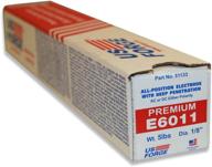 🔥 us forge e6011 1/8-inch welding electrode: high-quality 5-pound box (#51133) logo