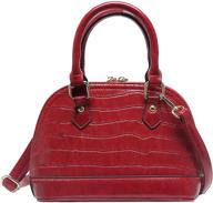 👜 stylish and trendy women's patent leather satchel handbags: must-have totes, wallets, and more! logo