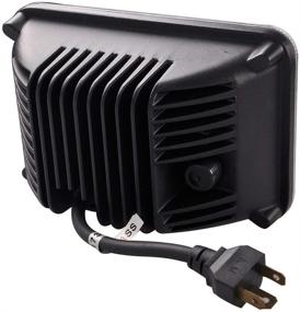 img 1 attached to Lightronic 4X6 дюймов 45W Светодиодный вспомогательный/рабочий свет для тракторов и сельскохозяйственных автомобилей - Холодная яркая белая 6000K, Комбо светлин (основной свет/пятно), Водонепроницаемость IP69 - 2 шт