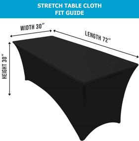 img 2 attached to Resilient Stretchable Tablecloth: Utopia Kitchen's Ultimate Solution