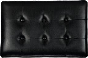 img 1 attached to Cortesi Home Traditional Ottoman Fabric Furniture for Accent Furniture