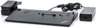 💻 renewed original thinkpad pro dock (40a10090us) with 90w ac adapter - lenovo usa logo