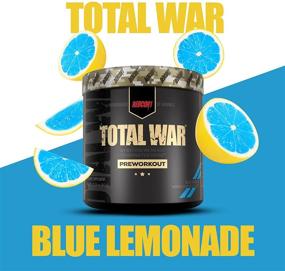 img 2 attached to 💪 Redcon1 Total War - Blue Lemonade Pre Workout: Boost Energy, Increase Endurance, and Enhance Focus with Beta-Alanine & Caffeine, 30 Servings
