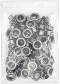 img 2 attached to CRAFTMEmore Grommets Eyelets Washers Gunmetal Sewing