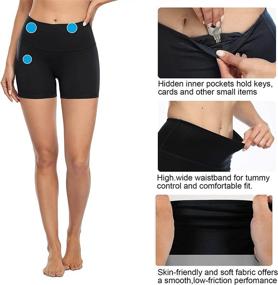 img 1 attached to Kenlcad Leggings Compression Running Workout Sports & Fitness for Australian Rules Football