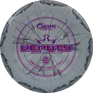 🥏 classic blend burst deputy disc golf putter by dynamic discs - throwing frisbee disc with consistent flight (stamp color may vary) logo