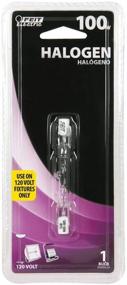 img 3 attached to 💡 Halogen BPQ100T3 CL Bulb by Feit Electric