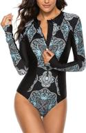 🩱 yateen women's athletic training swimsuit rashguard: performance-driven clothing for swimsuits & cover ups logo