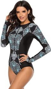 img 1 attached to 🩱 Yateen Women's Athletic Training Swimsuit Rashguard: Performance-driven Clothing for Swimsuits & Cover Ups