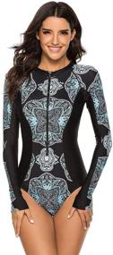 img 3 attached to 🩱 Yateen Women's Athletic Training Swimsuit Rashguard: Performance-driven Clothing for Swimsuits & Cover Ups