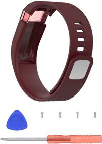 img 1 attached to Регулируемый заменяемый ремешок для Fitbit Charge - I-SMILE Ремешки для Fitbit Charge, оригинальная версия - спортивный ремешок для Fitbit Charge/браслета для беспроводных активных упражнений