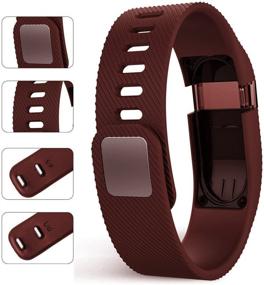 img 2 attached to Регулируемый заменяемый ремешок для Fitbit Charge - I-SMILE Ремешки для Fitbit Charge, оригинальная версия - спортивный ремешок для Fitbit Charge/браслета для беспроводных активных упражнений