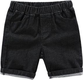 img 4 attached to 👕 ZiweiStar Toddler Shorts: Premium Elastic Boys' Clothing for Comfort and Style