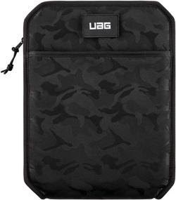 img 4 attached to 📱 UAG Shock Sleeve Lite Case for iPad Pro 12.9-inch (5th Gen, 2021) & (4th Gen, 2020) - Durable 360° Protection, Impact Resistant Bag - Black Midnight Camo