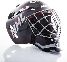 img 2 attached to 🏒 Franklin Sports GFM1500 Youth Hockey Goalie Mask - The Perfect Street and Indoor Mask for Kids - NHL Approved