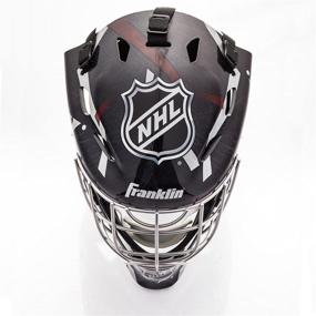 img 3 attached to 🏒 Franklin Sports GFM1500 Youth Hockey Goalie Mask - The Perfect Street and Indoor Mask for Kids - NHL Approved