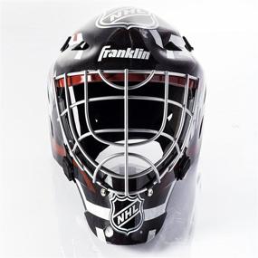 img 1 attached to 🏒 Franklin Sports GFM1500 Youth Hockey Goalie Mask - The Perfect Street and Indoor Mask for Kids - NHL Approved