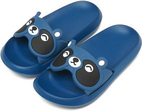 img 4 attached to ChayChax Lightweight Non-Slip Sandals for Boys - Shoes and Slippers