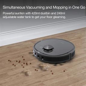 img 3 attached to 🤖 Ecovacs Deebot T8 Robot Vacuum and Mop Cleaner with Advanced Laser Navigation, Multi-floor Mapping, Intelligent Object Avoidance, Customizable Cleaning Options, No-go and No-mop Zones, Auto-empty Station Compatibility