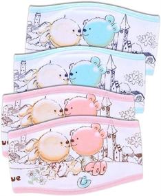 img 4 attached to Adorable Trycooling Cotton Umbilical Cartoon Newborn Kids' Home Store: Discover Cute and Comfy Essentials for Your Little Ones!