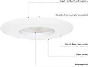 img 3 attached to 💡 519538 Recessed Lighting by Design House: Enhancing Illumination and Style!