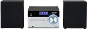 img 4 attached to 🎧 Повысьте свой звуковой опыт с помощью Jensen JBS-200 Bluetooth CD Music System - черный