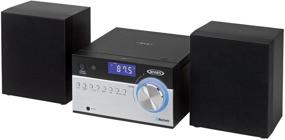 img 2 attached to 🎧 Повысьте свой звуковой опыт с помощью Jensen JBS-200 Bluetooth CD Music System - черный