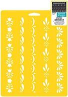 🎨 delta creative trim designs шаблоны для трафаретов stencil mania, 7x10 дюймов логотип