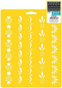 img 2 attached to 🎨 Delta Creative Trim Designs Шаблоны для трафаретов Stencil Mania, 7x10 дюймов