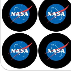 img 3 attached to 🚀 Nasa Meatball Logo Planner, Calendar, Scrapbooking & Crafting Stickers - Official NASA Collection