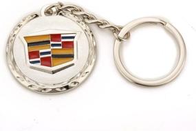 img 2 attached to 🔑 Premium 3D Metal Logo Keychain for Cadillac - Stylish and Durable Car Key Chain Ring, Fits All Models