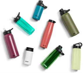 img 1 attached to 💧 Stay Hydrated in Style with CamelBak Beck Water Bottle - Vacuum Insulated Stainless Steel - 20 oz.