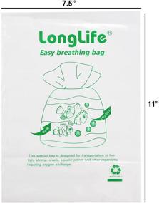 img 3 attached to 🐠 LongLife Aquarium Fish Breather Bags by South Shore Retail: A Kordon Breather Substitute for Extended Fish Health