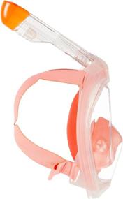 img 3 attached to 🤿 2021 Version of SUBEA TRIBORD Easybreath 500 Full Face Snorkeling Mask with Dry-top Release, Panoramic 180º View, Anti-Fog - Includes Large Microfiber Cloth 6.6"x5.7