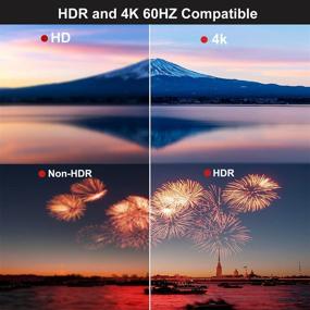 img 1 attached to 🔊 Извлекатель звука HDMI 2.0 4K 60 Гц | HDMI в HDMI + оптический SPDIF 5.1CH + стерео 3.5 мм | Аудиоизвлекатель D-o-l-b-y Digital | CEC | 18Гбит/с | HDR | с EDID/Down-Scale/HDCP 2.2/ Переключатель панели | для PS5, Xbox и других