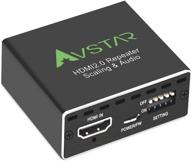 🔊 извлекатель звука hdmi 2.0 4k 60 гц | hdmi в hdmi + оптический spdif 5.1ch + стерео 3.5 мм | аудиоизвлекатель d-o-l-b-y digital | cec | 18гбит/с | hdr | с edid/down-scale/hdcp 2.2/ переключатель панели | для ps5, xbox и других логотип