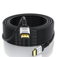 🔌 скороsonnic hdmi-кабель 50 футов 4k - hdmi-кабель высокой скорости 2.0 для uhd-телевизора, монитора, ноутбука, xbox, ps4/ps5 - поддерживает 4k@60hz, 2k, 1080p, 3d, arc, ethernet - длина 15 метров логотип