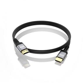 img 3 attached to 🔌 СкороSonnic HDMI-кабель 50 футов 4K - HDMI-кабель высокой скорости 2.0 для UHD-телевизора, монитора, ноутбука, Xbox, PS4/PS5 - Поддерживает 4K@60Hz, 2K, 1080P, 3D, ARC, Ethernet - Длина 15 метров