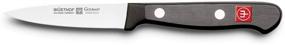 img 4 attached to WÜSTHOF Gourmet 3-Inch Spear Point Paring Knife - High Carbon Stainless Steel Utility Knife, German Precision Laser Cut - Model