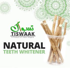 img 3 attached to Натуральная отбеливающая зубная щетка со вкусом TISWAAK.