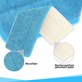 img 2 attached to Microfiber Washable Cleaning Scrubbing Reveal