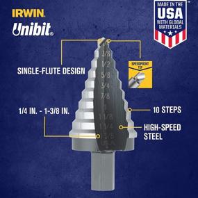 img 4 attached to 🚀 Superior Performance Fractional Self Starting Step Drill 10235: Achieve High-Speed Efficiency