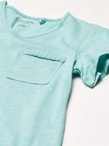 img 2 attached to 👕 Джессика Симпсон Детский Длинный Рукав V-Образный Футболка для Больших Девочек - SEO-оптимизированное название товара