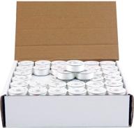 🧵 prewound embroidery bobbins - 144 count per box - white cardboard sided - l style - choose from 8 options - threadart logo