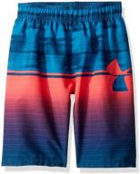 🏊 enhanced swimwear: under armour color block volley boys' clothing logo