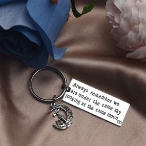 img 3 attached to Distance Relationship Remember Boyfriend Keychain