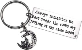 img 4 attached to Distance Relationship Remember Boyfriend Keychain